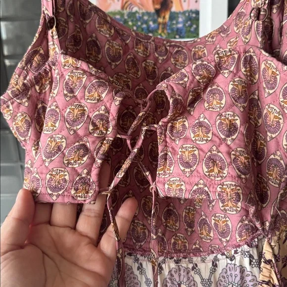 SPELL Château Quilted Strappy Maxi Dress - 3XL - Picture 11 of 17